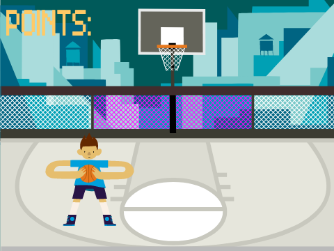 The basket ball match~Le match de Basket.
