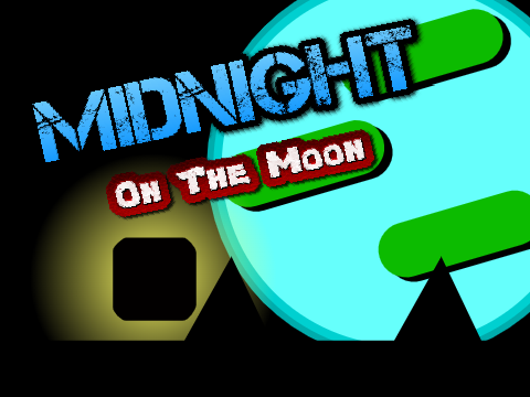 Midnight On The Moon: A Platformer #Games #All #Art