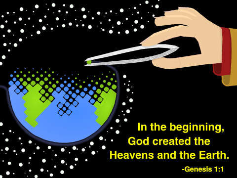 Genesis 1:1 Illustration