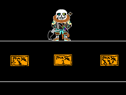 Ink!Sans phase 1-3 music.