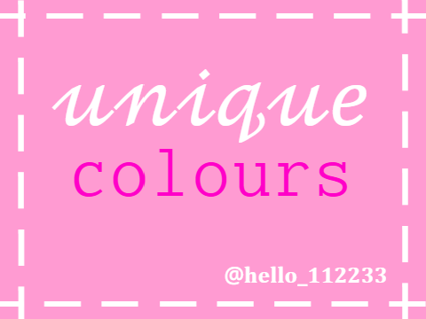 ✿~10 of my favorite colors~✿
