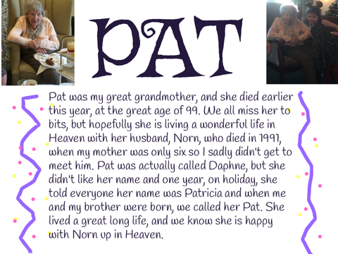 A tribute for Pat