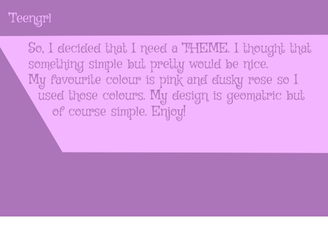 I need a theme, here it is!
