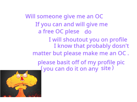 I need an OC 