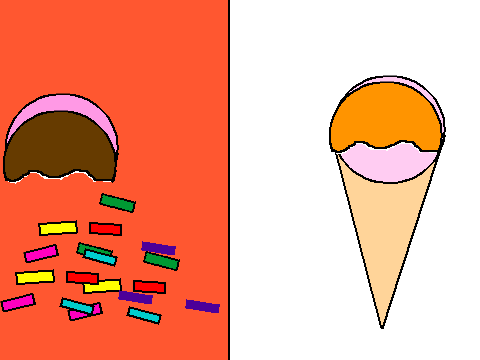 ice cream parlor make your ice cream