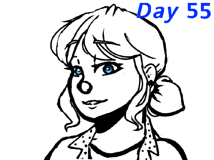 Bakerix: Day 55 of making Bad Miraculous Comics remix
