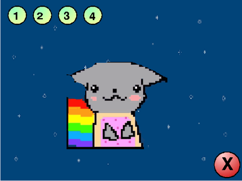 Nyan cat licky with music