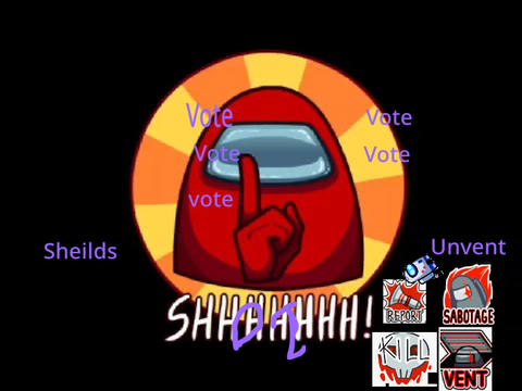 Among us test u cant vote out:)