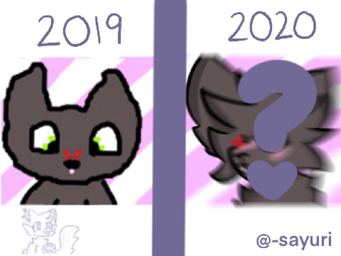 - redrawing art from 2019! - 250+ special -