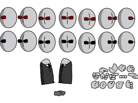 Madness Combat Grunt Sheet And Agent Sheet