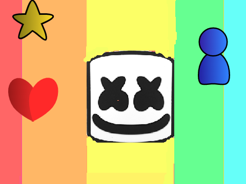 marshmello ALONE  note blocks