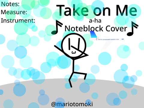 Take on Me - a-ha (Noteblock Cover) But the instrument changes constantly
