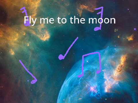 "Fly me to the moon" Small cover :p