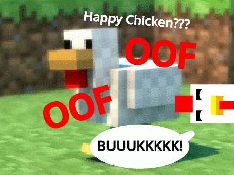 [REMADE] That's one happy chicken...OOF