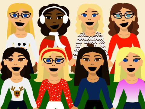 Christmas Collab Art