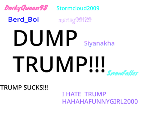 Sign if you HATE Trump !!!! remix remix remix remix