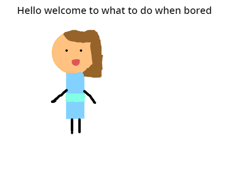 what to do when bored