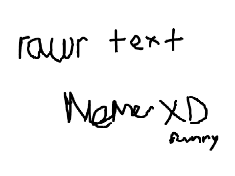 rawr text meme funny