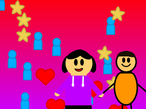 Add your OC holding hands with ours