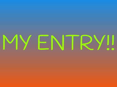 Writing Contest Entry! 