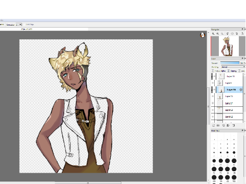 twst art style test wip,,