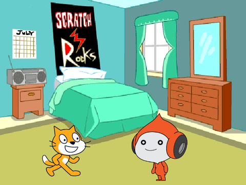 謎の性格したScratchのキャラたちの生活