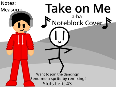 Take on Me - a-ha (Noteblock Cover) My dance