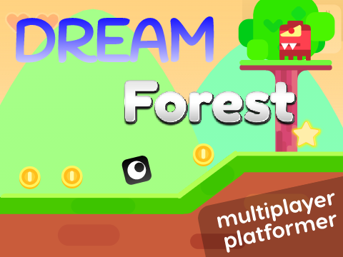 ☁ Dream Forest - Multiplayer Scrolling Platformer #All #Games All Games remix