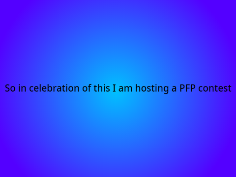 25 follower PFP contest