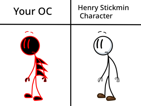 Give me your OC and I'll trun it into a Henry stickmin character remix