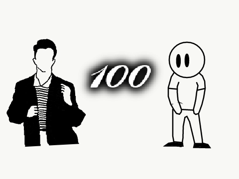 100