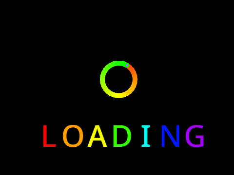 Rainbow Loading