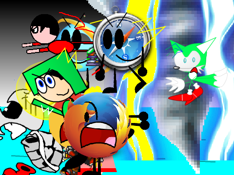 Add yourself running from the thunder tornado or having superpowers!! remix remix