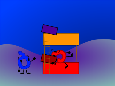 ბ doesn't like bunk beds (In Object Form) (Georgiantales)