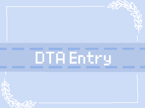 ☆ DTA entry☆ 