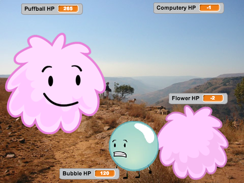 Add yourself fighting Giant Puffball remix remix