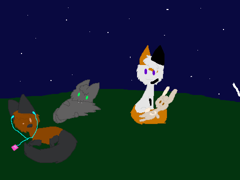 Baby Coalpelt And Framily :3 (also a info on my characters)
