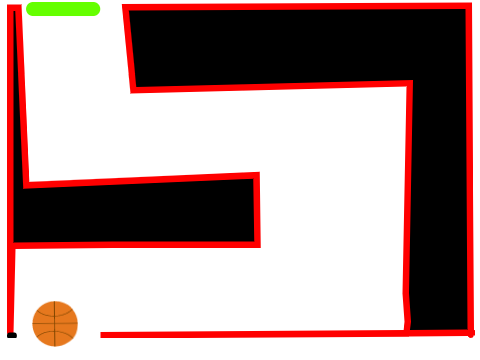 First Version - basketball maze