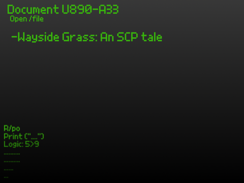 Wayside Grass Character submission