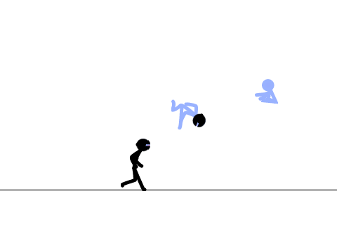 Stick Figure walking/running animation 