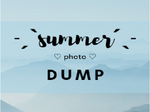 -Photo Dump-