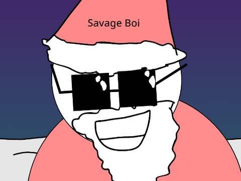 This old man is savage (aka: Santa)
