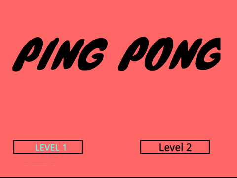 Ping-Pong v1.6 (LEVELED!!!!!!)