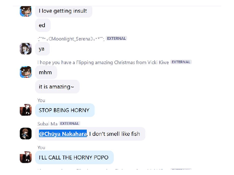 stop being h05ny you disgusting fish eater