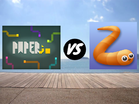 ☁ Cloud Vote (paper io vs slither io)
