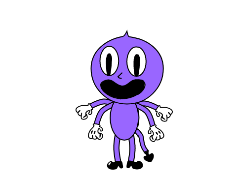 The Blue devil transformation scene cuphead