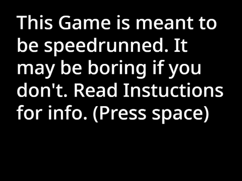 Speedrun Challenge (Read Instructions/Notes and Credits for info)