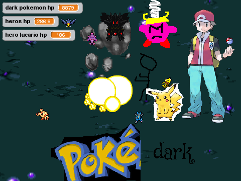 Add yourself fighting the dark Pokémon 2 remix