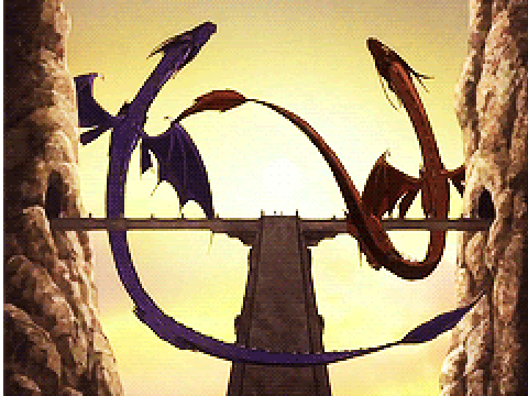 Ran and Shaw dragons- ATLA 