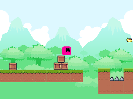 Jungle - A Scrolling Platformer mobile friendly remix